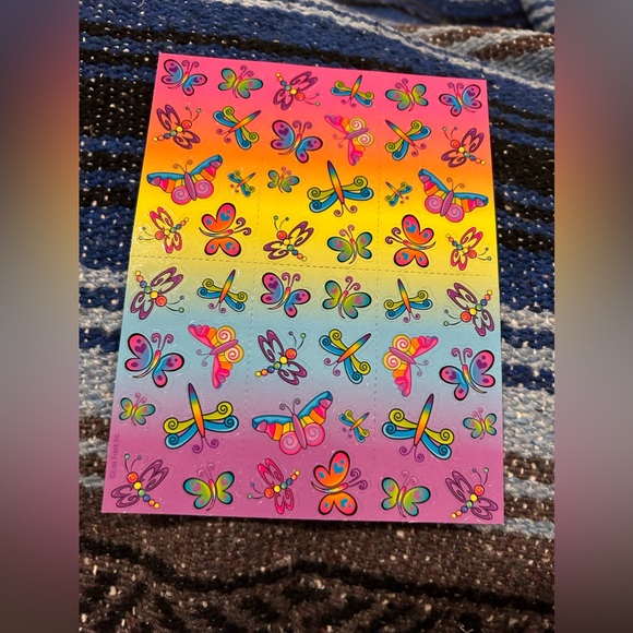 Lisa Frank Other - Vintage Lisa Frank Sticker sheet